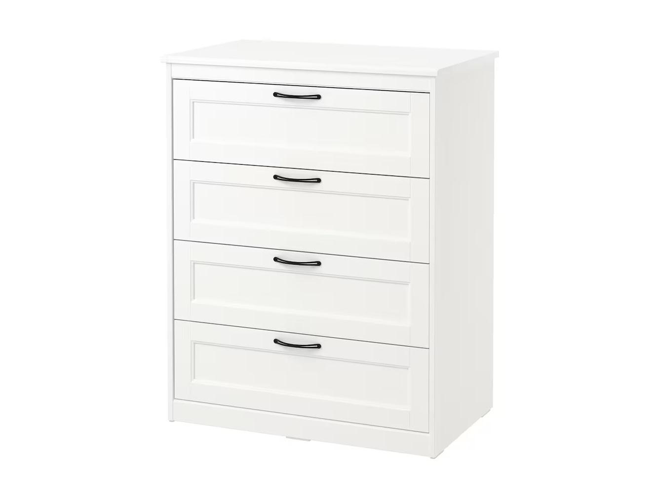 Комод Сонгесанд 16 white ИКЕА (IKEA) изображение товара