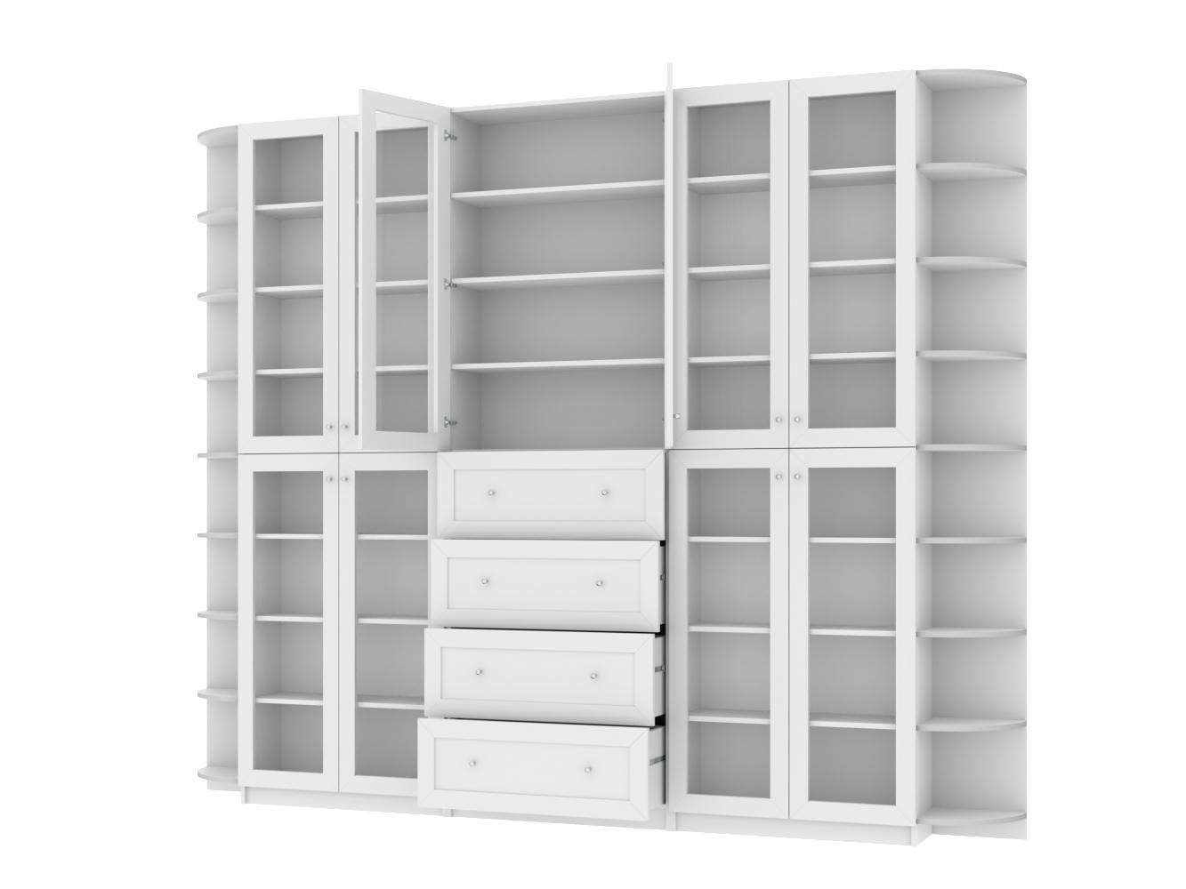 Книжный шкаф Билли 424 white ИКЕА (IKEA) изображение товара