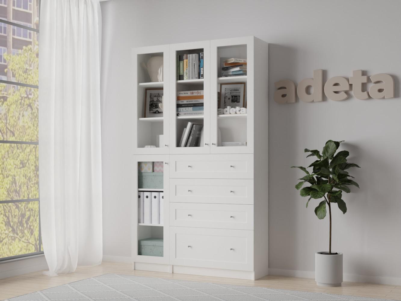 Книжный шкаф Билли 358 white ИКЕА (IKEA) изображение товара