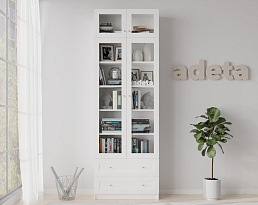 Изображение товара Книжный шкаф Билли 321 white ИКЕА (IKEA) на сайте adeta.ru