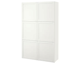 Изображение товара Стеллаж Беста 216 white ИКЕА (IKEA) на сайте adeta.ru